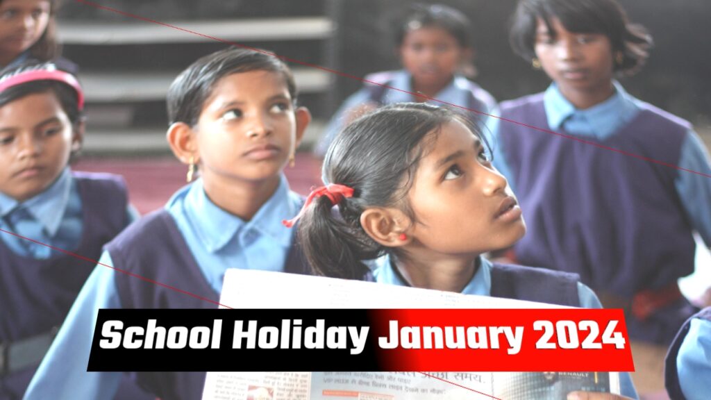 Bihar school holiday January 2024