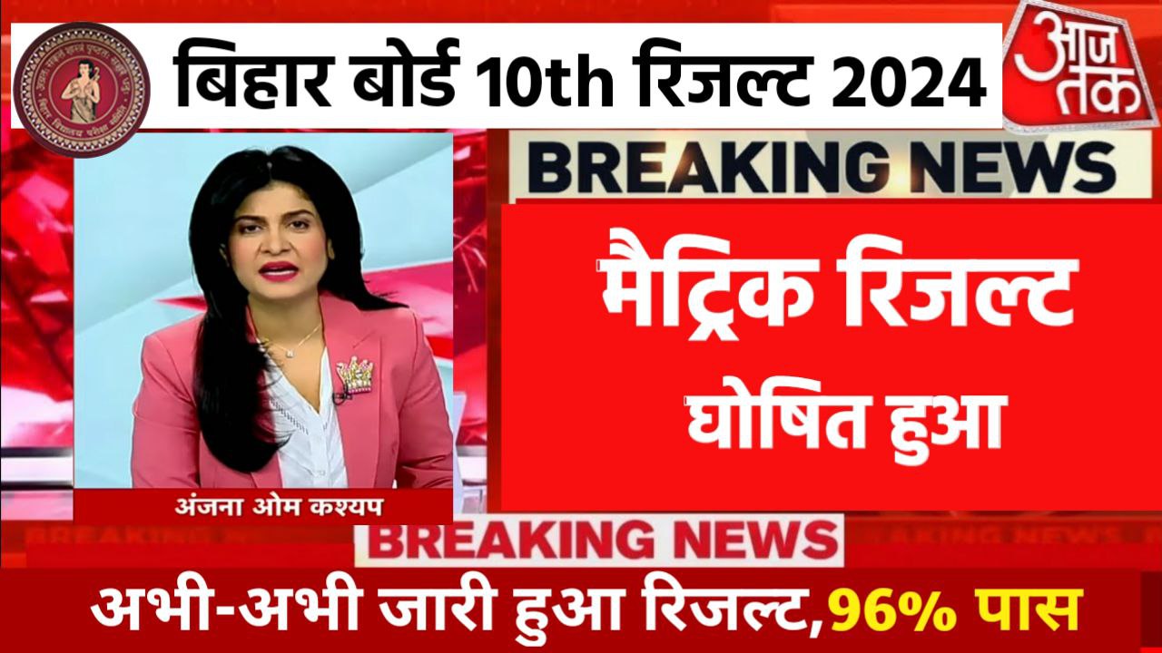 Bihar Board Matric(10th) Result 2024