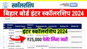 Bihar Board 12th Scholarship 2024 Check Payment