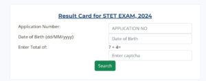 Bihar STET Result 2024