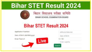 Bihar STET Result 2024 Direct Link