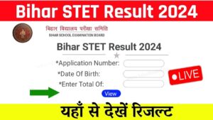 Bihar STET Result 2024 Release