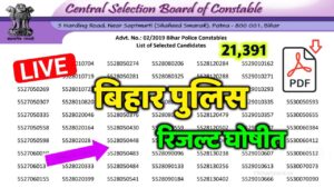 Bihar Police Result 2024